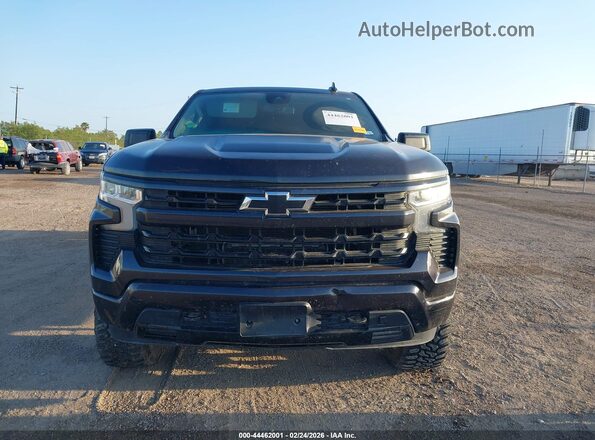 3GCUDEE80PG240981 2023 CHEVROLET SILVERADO Black Widok zestawu wskaźników