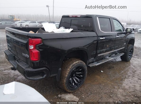 3GCUDJED6NG513800 2022 CHEVROLET SILVERADO Black Trasero derecho
