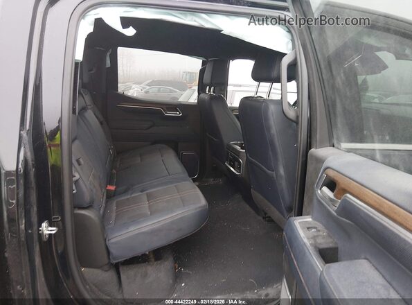 3GCUDJED6NG513800 2022 CHEVROLET SILVERADO Black Vista de la etiqueta del VIN