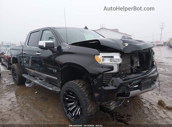 3GCUDJED6NG513800 2022 CHEVROLET SILVERADO Black Vista frontal