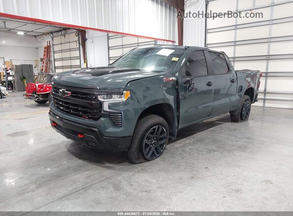3GCUKFED1SG359317 2025 CHEVROLET SILVERADO Green Przód lewy