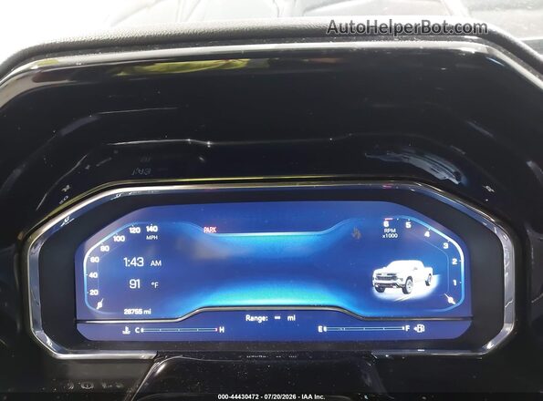 3GCUKFED1SG359317 2025 CHEVROLET SILVERADO Green Widok tylnych siedzeń
