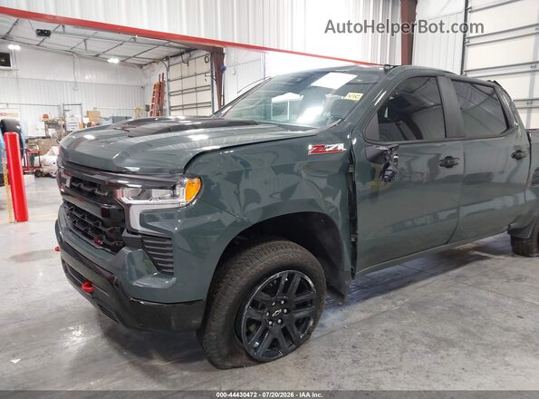 3GCUKFED1SG359317 2025 CHEVROLET SILVERADO Green Widok z przodu