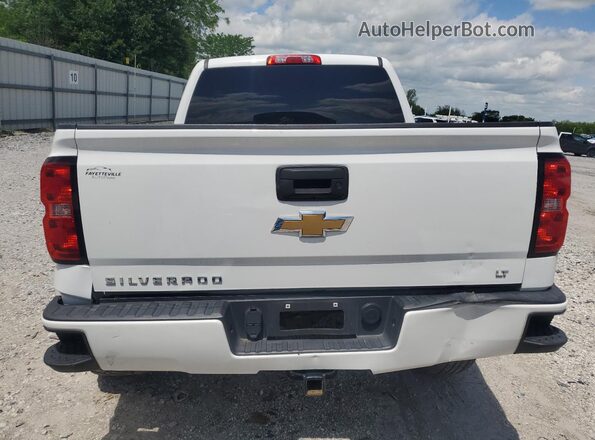 3GCUKREC0JG123104 2018 CHEVROLET SILVERADO White უკანა ხედი