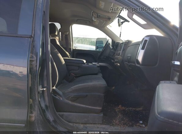 3GCUKREC1HG306814 2017 CHEVROLET SILVERADO Black Вид салону спереду