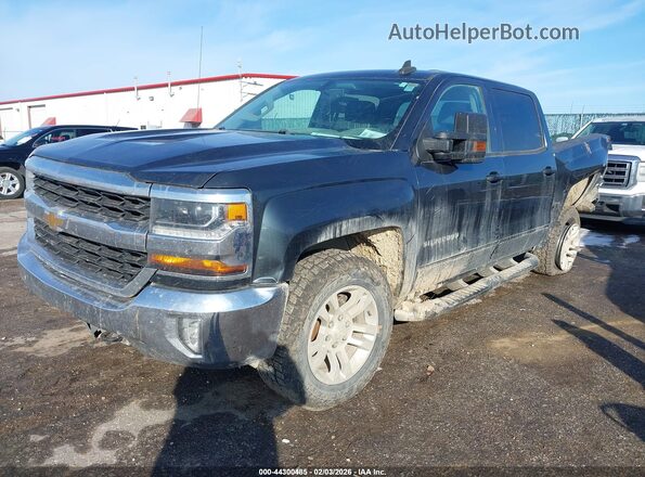 3GCUKREC1HG306814 2017 CHEVROLET SILVERADO Black Передня ліва чверть