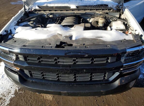 3GCUKREC7GG104204 2016 CHEVROLET SILVERADO White უკანა სალონის ხედი
