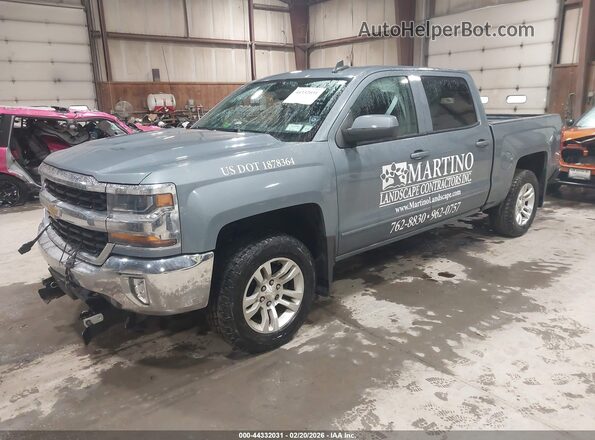 3GCUKREC9GG136135 2016 CHEVROLET SILVERADO Gray Առջևի ձախ երեք քառորդ տեսարան