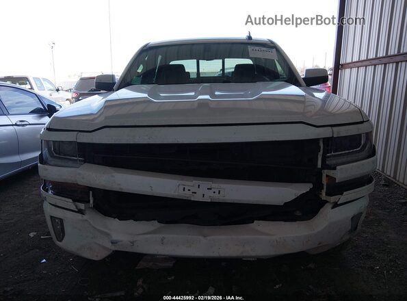 3GCUKREC9HG461062 2017 CHEVROLET SILVERADO White Вид щитка приладів