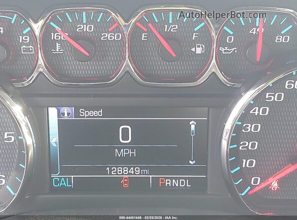3GCUKRECXJG645139 2018 CHEVROLET SILVERADO Black Vista interior de 360 grados