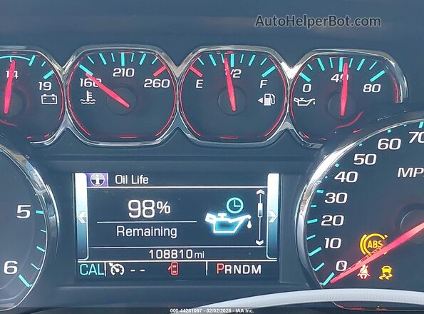 3GCUKSEC4GG382386 2016 CHEVROLET SILVERADO Silver 