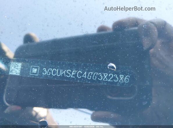 3GCUKSEC4GG382386 2016 CHEVROLET SILVERADO Silver 