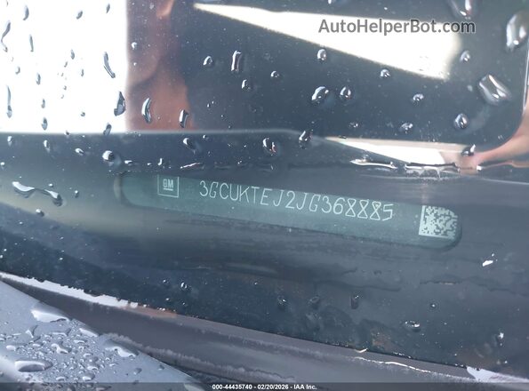 3GCUKTEJ2JG368885 2018 CHEVROLET SILVERADO White Widok komory silnika