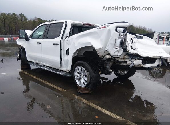 3GCUYBEF0MG353004 2021 CHEVROLET SILVERADO White Задня ліва чверть