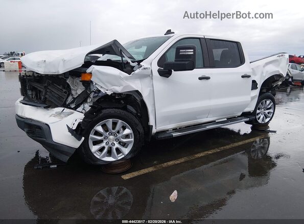 3GCUYBEF0MG353004 2021 CHEVROLET SILVERADO White Передня ліва чверть
