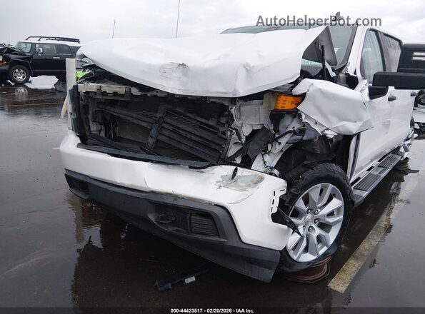 3GCUYBEF0MG353004 2021 CHEVROLET SILVERADO White Вид спереду