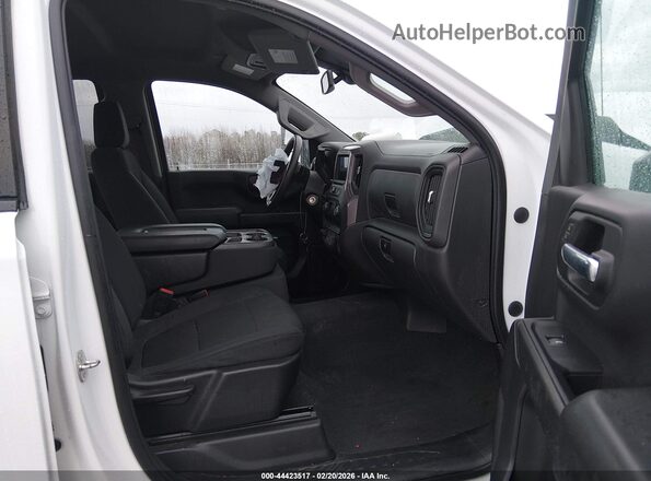 3GCUYBEF0MG353004 2021 CHEVROLET SILVERADO White Вид салону спереду