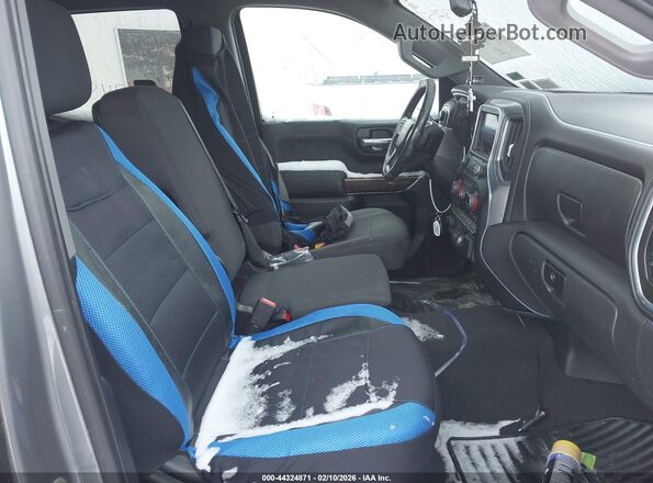 3GCUYDED2LG167070 2020 CHEVROLET SILVERADO Gray Вид салону спереду
