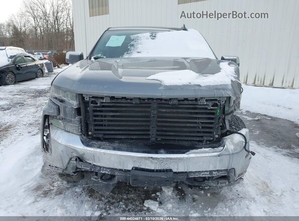 3GCUYDED2LG167070 2020 CHEVROLET SILVERADO Gray Вид щитка приладів