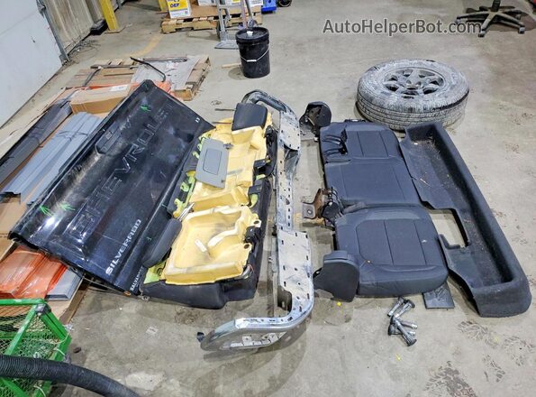 3GCUYDED3KG261232 2019 CHEVROLET SILVERADO Черный 