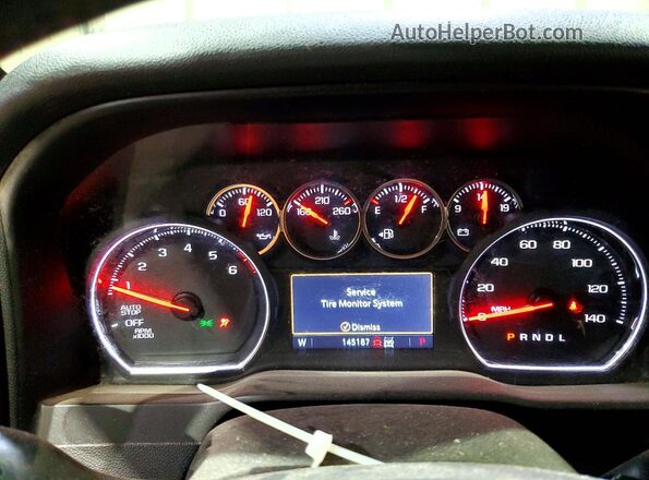 3GCUYDED3KG261232 2019 CHEVROLET SILVERADO Черный 