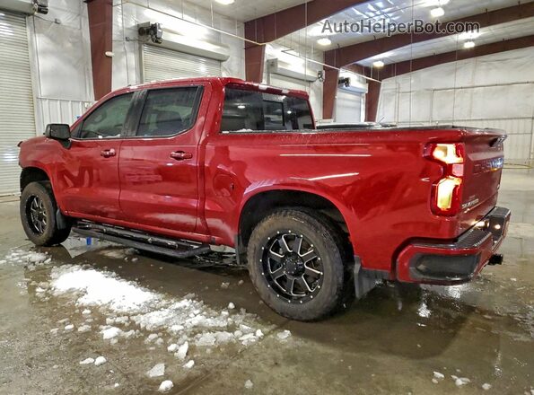 3GCUYEED9KG138797 2019 CHEVROLET 1500 Бордовый Задняя левая четверть