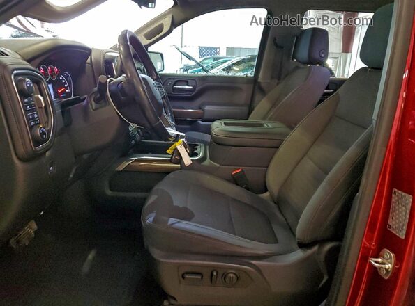 3GCUYEED9KG138797 2019 CHEVROLET 1500 Бордовый Вид салона спереди