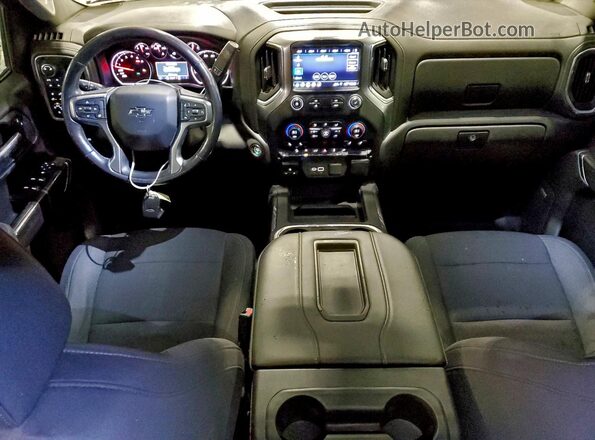 3GCUYEED9KG138797 2019 CHEVROLET 1500 Бордовый Вид панели приборов