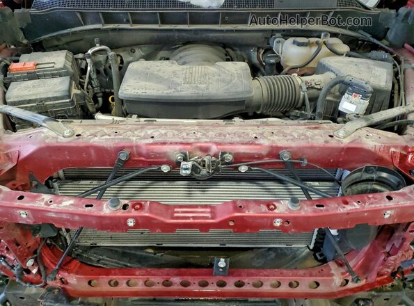 3GCUYEED9KG138797 2019 CHEVROLET 1500 Бордовый Вид задней части салона