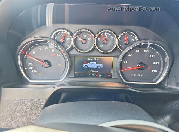 3GCUYEEDXKG271410 2019 CHEVROLET SILVERADO Gray 