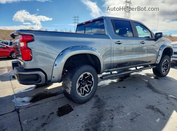 3GCUYEEDXKG271410 2019 CHEVROLET SILVERADO Gray 