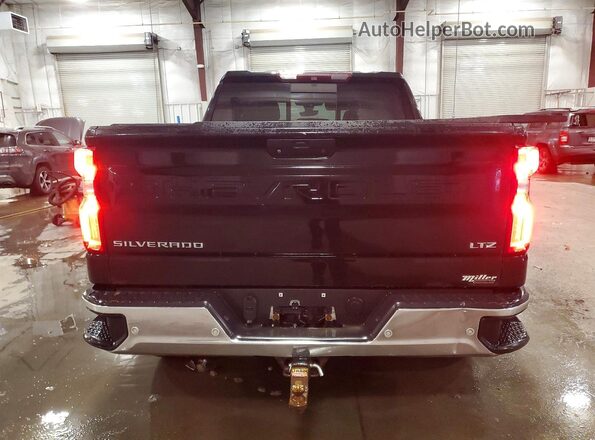 3GCUYGED0KG212538 2019 CHEVROLET 1500 Black Вид ззаду