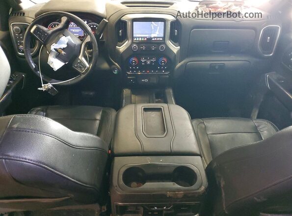 3GCUYGED0KG212538 2019 CHEVROLET 1500 Black Вид панелі приладів