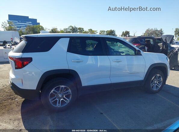 3GKALMEG8SL317477 2025 GMC TERRAIN White Սալոնի 360 աստիճան տեսք