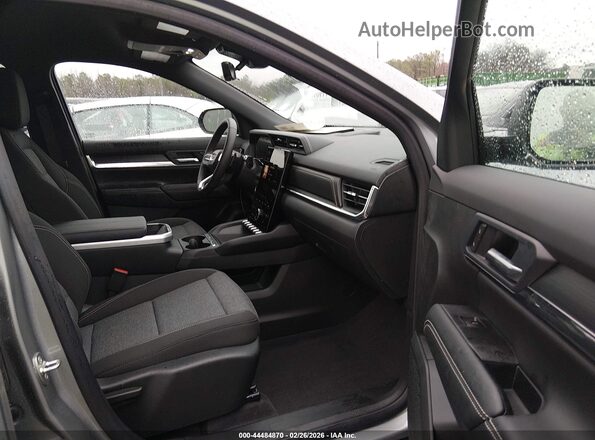 3GKALMEG8TL308134 2026 GMC TERRAIN Gray Widok wnętrza z przodu