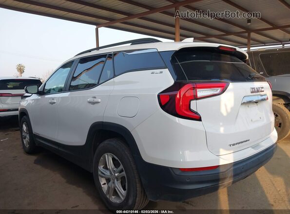3GKALMEV0NL225007 2022 GMC TERRAIN White უკანა მარცხენა