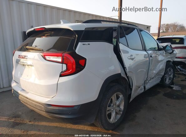 3GKALMEV0NL225007 2022 GMC TERRAIN White უკანა მარჯვენა