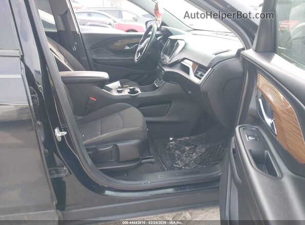 3GKALMEV5JL234375 2018 GMC TERRAIN Black წინა სალონის ხედი