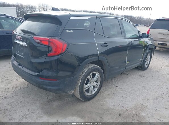 3GKALMEV5JL234375 2018 GMC TERRAIN Black უკანა მარჯვენა