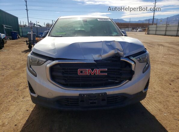 3GKALMEV6KL383167 2019 GMC TERRAIN Silver 