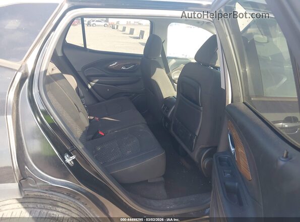 3GKALMEV9JL346306 2018 GMC TERRAIN Black VIN sticker view