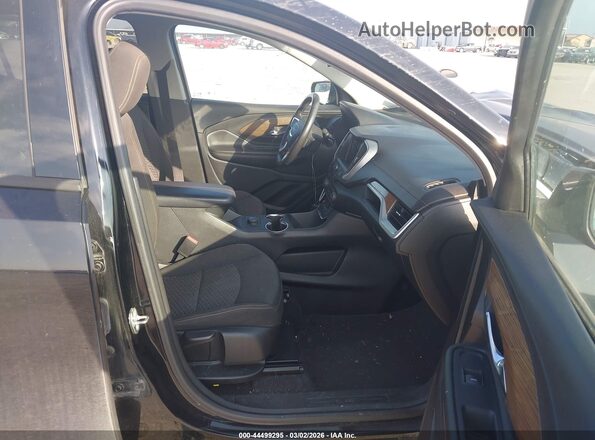 3GKALMEV9JL346306 2018 GMC TERRAIN Black Front interior view
