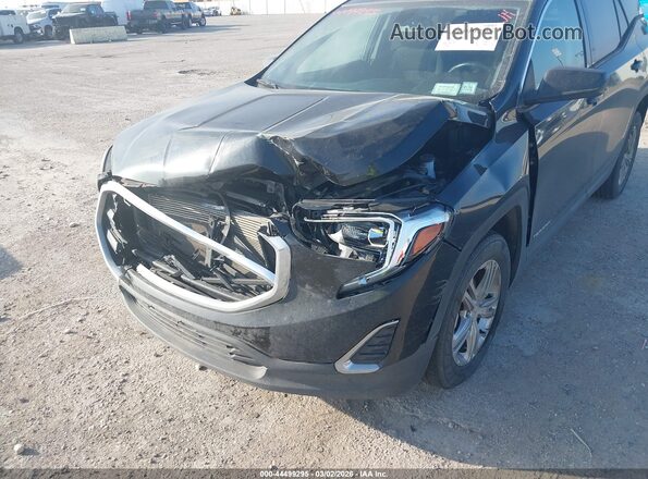 3GKALMEV9JL346306 2018 GMC TERRAIN Black Front view