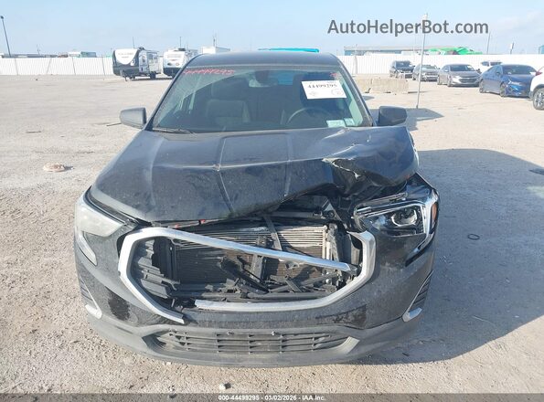 3GKALMEV9JL346306 2018 GMC TERRAIN Black Instrument cluster view