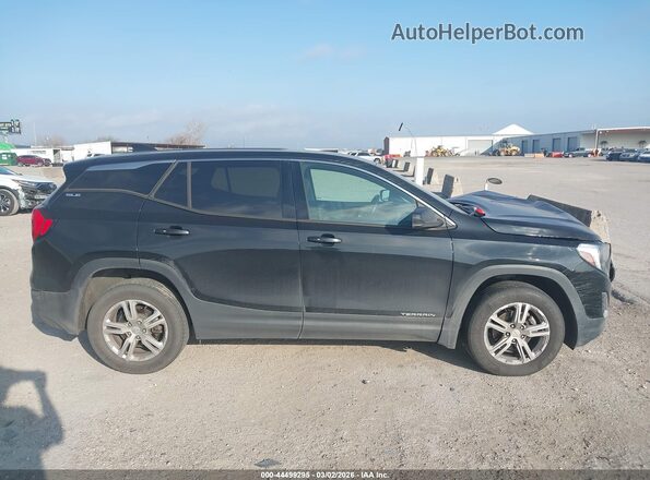 3GKALMEV9JL346306 2018 GMC TERRAIN Black Rear interior view