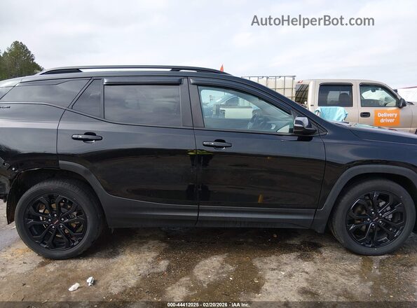 3GKALMEV9NL202017 2022 GMC TERRAIN SLE FWD Black Սալոնի 360 աստիճան տեսք