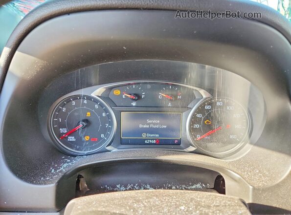 3GKALPEG6RL322981 2024 GMC TERRAIN Red Instrument cluster view