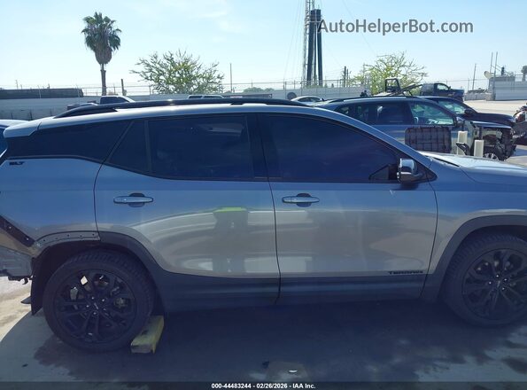 3GKALPEV1ML328632 2021 GMC TERRAIN Gray სალონის 360-გრადუსიანი ხედი
