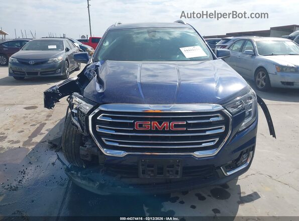 3GKALPEV6NL271250 2022 GMC TERRAIN Blue Widok zestawu wskaźników