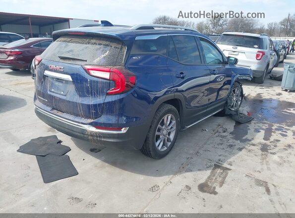 3GKALPEV6NL271250 2022 GMC TERRAIN Blue Tył prawy